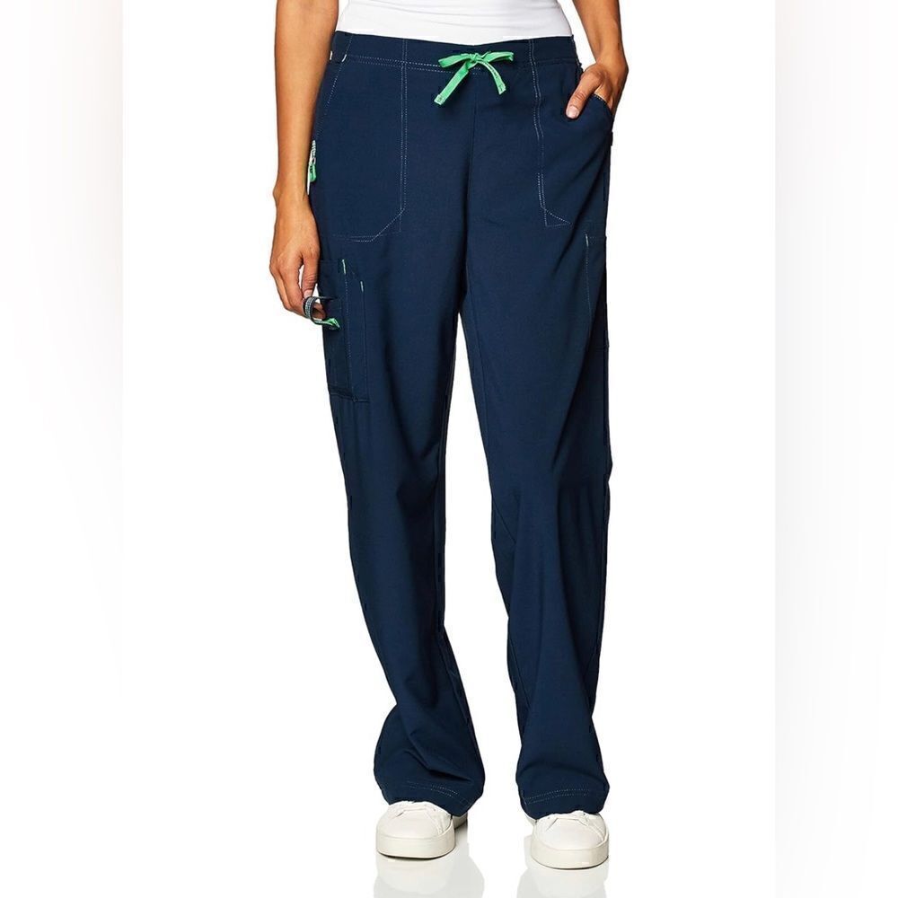 Carhartt womens Cross-Flex Boot Cut Cargo Pant 3XL Petite Navy Blue
